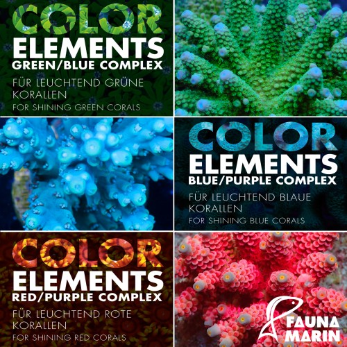 Добавка в аквариум Fauna Marin Color Elements Green Blue Complex комплекс