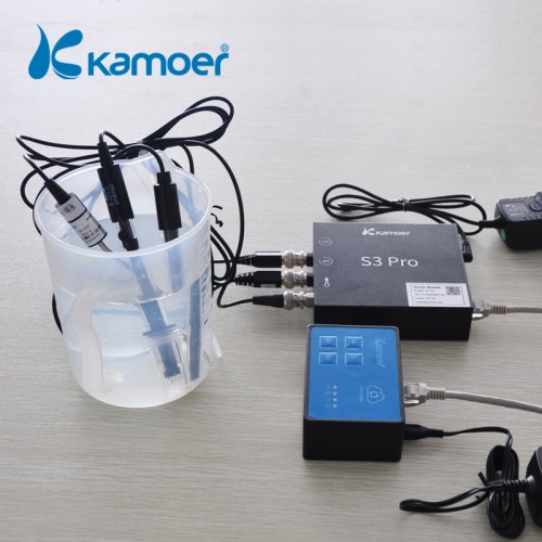 Модуль датчиков температуры, ОВП, pH Kamoer S3 работа с контроллером