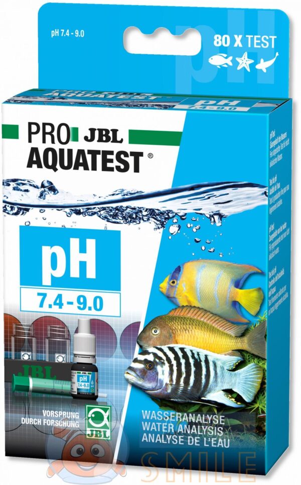 Тест для аквариумной воды JBL PROAQUATEST pH Test Set 7.4-9.0