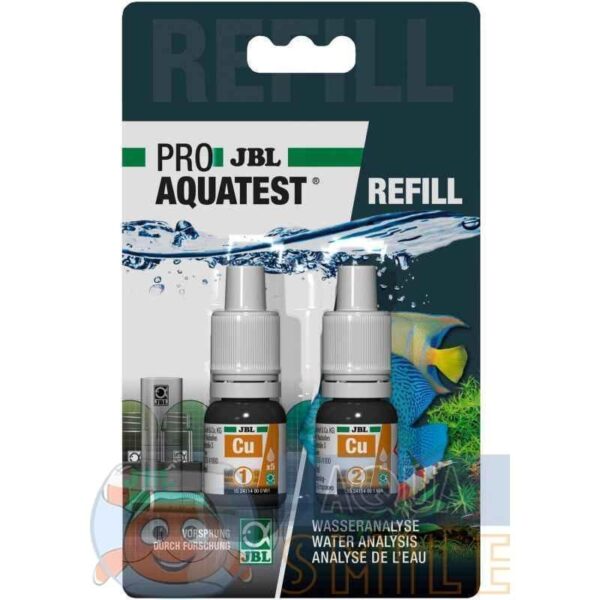 Реагент для аквариумных тестов JBL PROAQUATEST Cu Copper reagent Реагент для аквариумных тестов JBL PROAQUATEST Cu Copper reagent