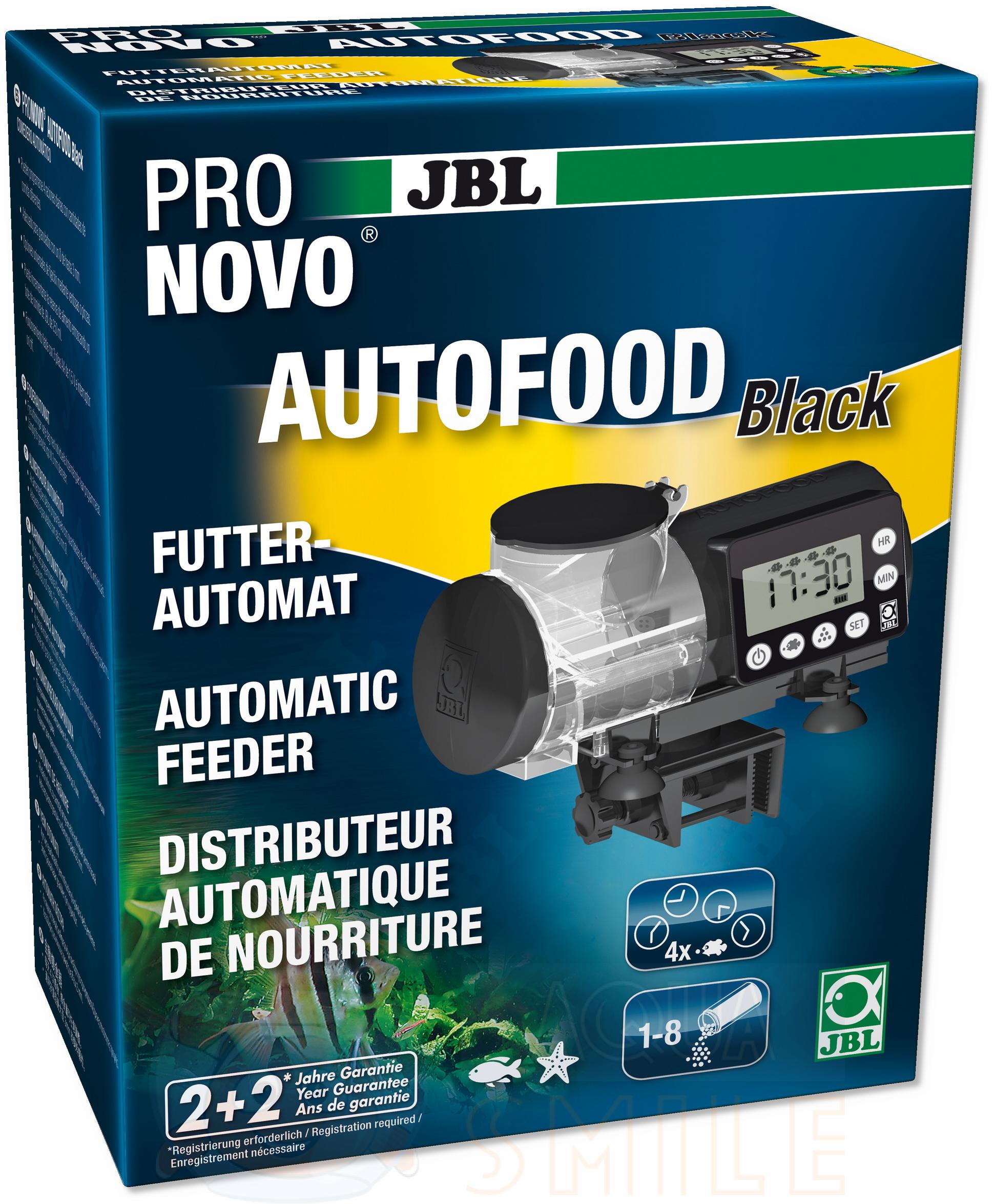 Автоматическая кормушка для рыб JBL PRONOVO AutoFood Черная