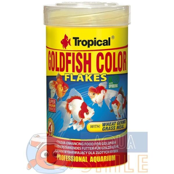 Корм для рыбок хлопья Tropical Goldfish Color