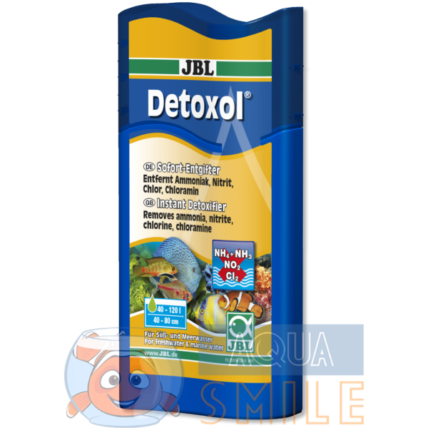 Удаление токсинов в аквариуме JBL Detoxol