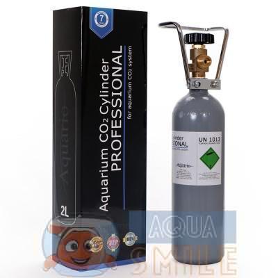 Баллон CO2 AQUARIO blue 2л многоразовый Баллон CO2 AQUARIO blue 2л многоразовый