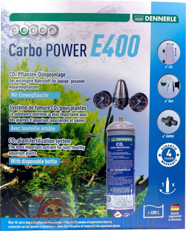 Система СО2 для аквариума Dennerle Carbo Power E400
