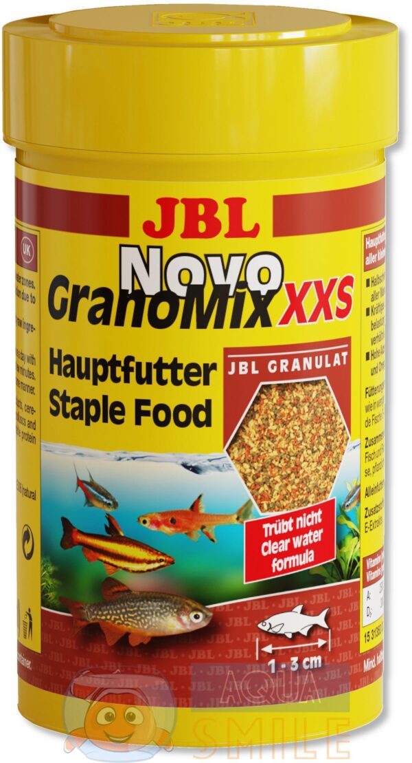 Корм для риб у гранулах JBL NovoGranoMix XXS