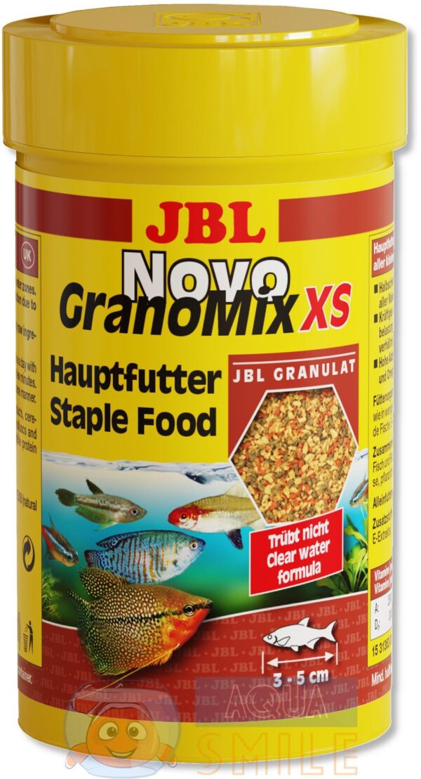 Корм для рыбок в гранулах JBL NovoGranoMix XS