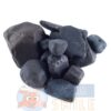 Камінь для акваріума чорний базальт 1-4 см. 41279