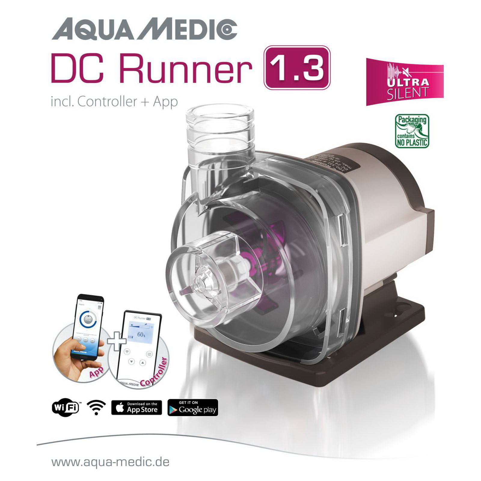 Универсальный насос для аквариума Aqua Medic DC Runner 1.3