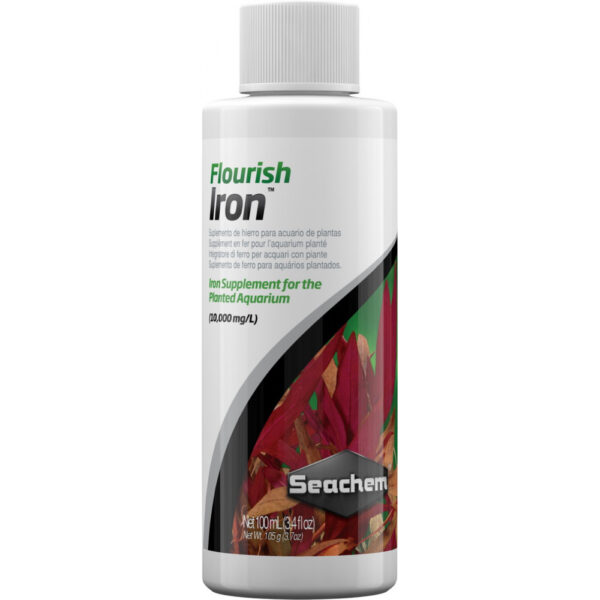 Добриво для акваріумних рослин Seachem Flourish Iron (залізо)