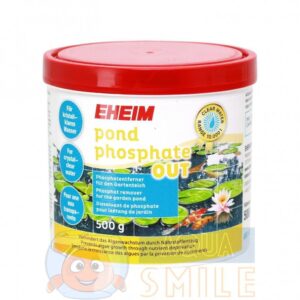 Видалення фосфатів у ставку PO4 Eheim pond phosphate OUT 500 г