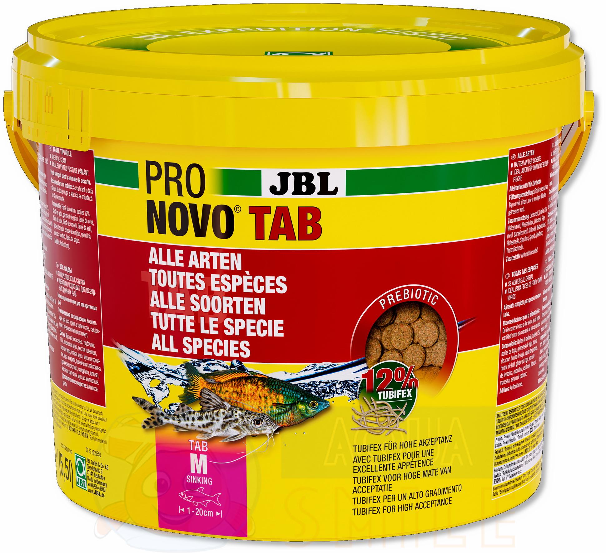 Корм для рыбок в таблетках JBL PRONOVO TAB M 5,5 л