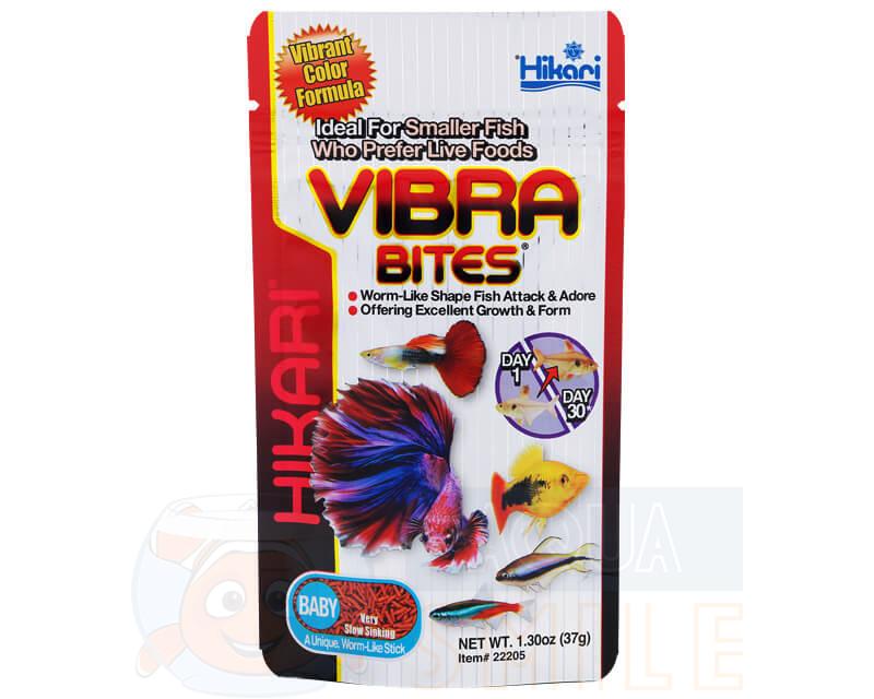 Питание для рыбок заменяющее живые корма Hikari Tropical Vibra Bites Baby 37 г