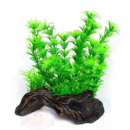Искусственное растение для аквариума Hobby Flora Root 3 S 17 см