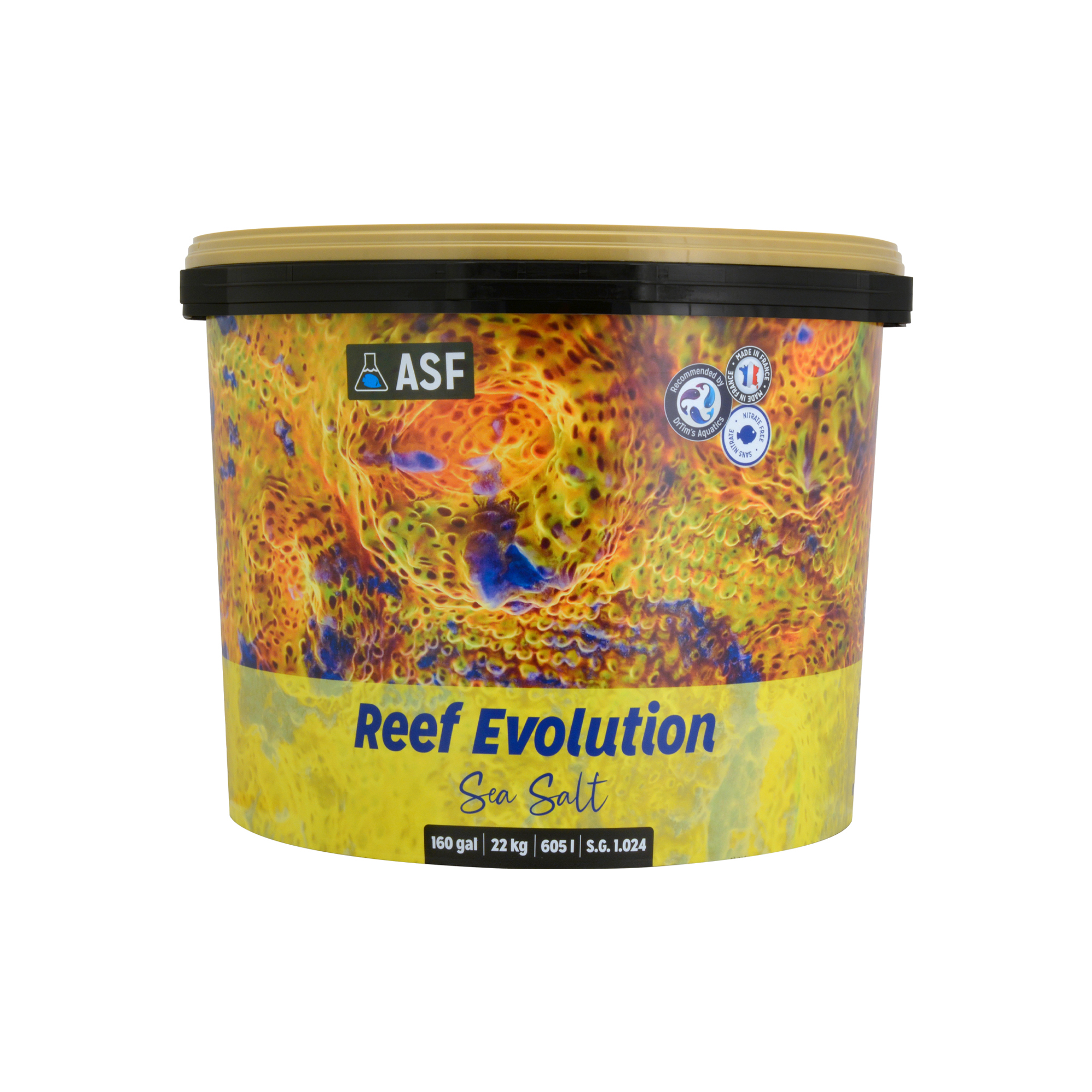 Соль для морского аквариума Aquarium Systems Reef Evolution Sea Salt, 22 кг