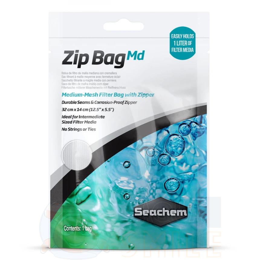Мешок для наполнителей в аквариум Seachem Zip Bag Md