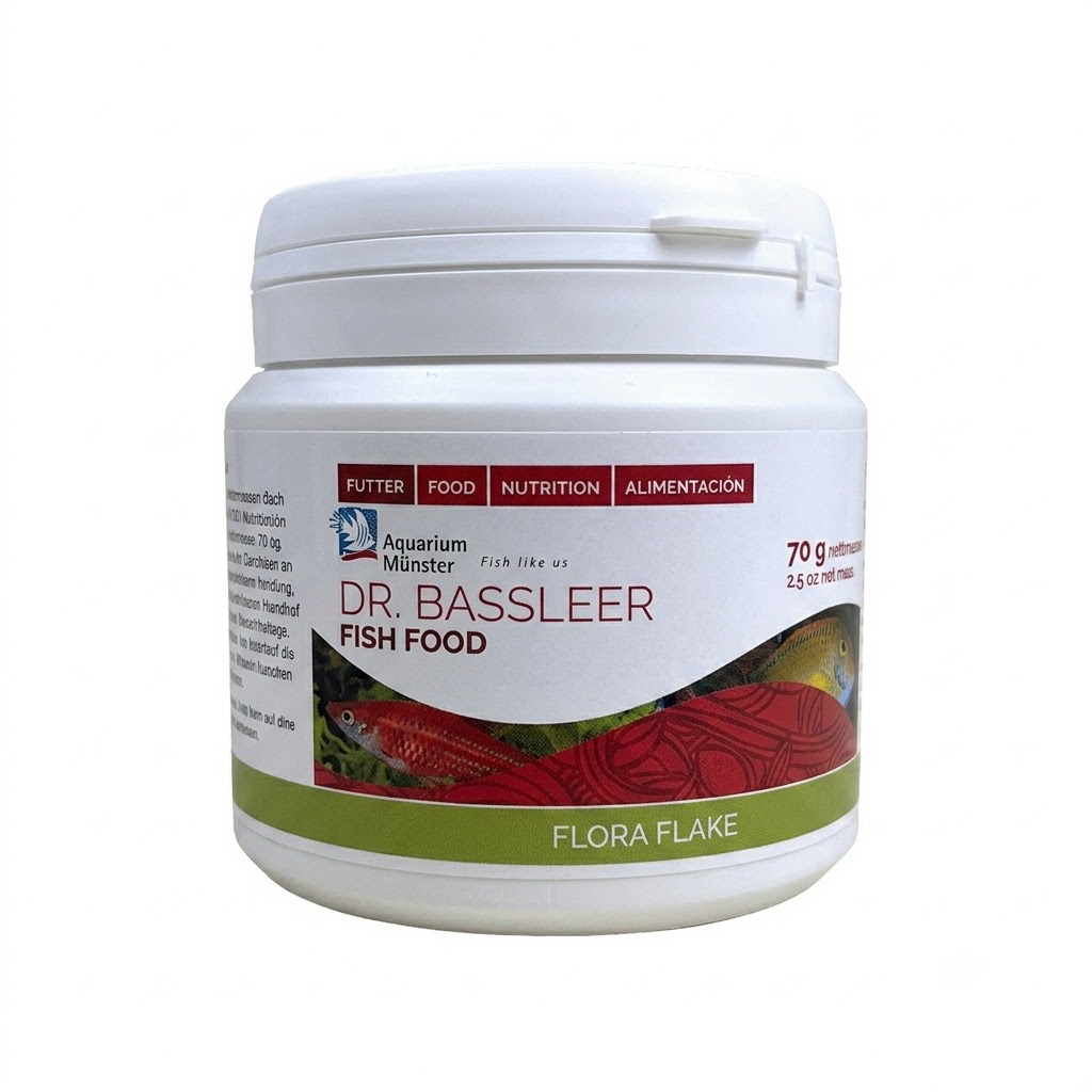Корм для риб у пластівцях Aquarium Munster DR. BASSLEER BF FLORA FLAKE 70 г