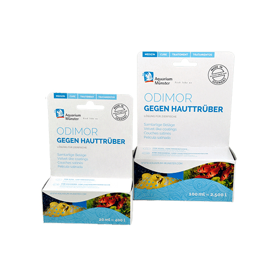 Лекарство для рыб против точек и бархатоподобных пленок Aquarium Munster ODIMOR 20 мл