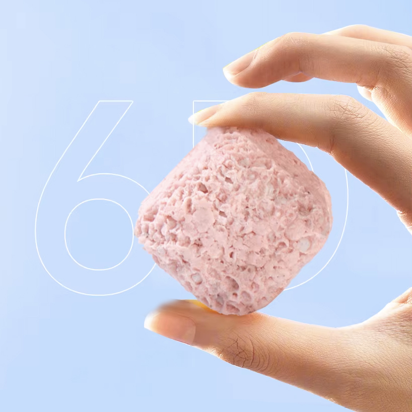Наполнитель в аквариумный фильтр, удаление нитритов и аммония YEE 6D Bacteria Cube 600 г