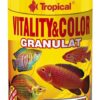 Корм для рыб в гранулах Tropical Vitality Color Granulat 100 мл