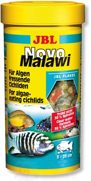 Корм для малавійських цихлід пластівці JBL NovoMalawi