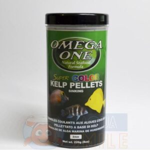 Растительный корм для рыб гранулы Omega One Super Color Kelp Pellets