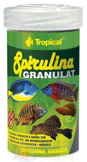 Корм для риб у гранулах Tropical Spirulina Granulat