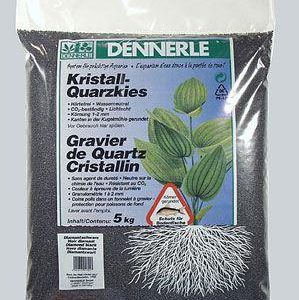 Ґрунт DENNERLE Kristall-Quarz, чорний