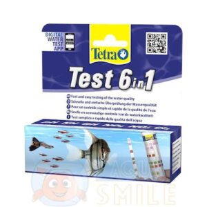 Тест смужки для акваріума Tetra Test 6в1