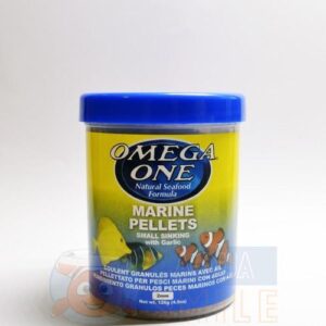 Корм для морских рыб в гранулах Omega One Garlic Marine Pellets