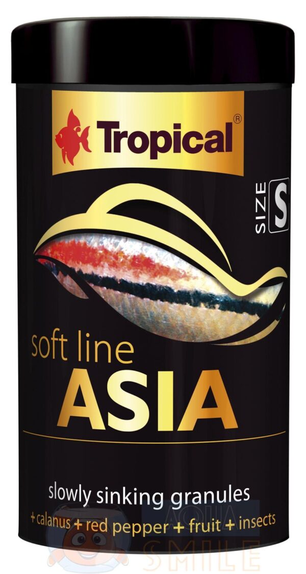 Корм для риб у гранулах Tropical Soft Line Asia S