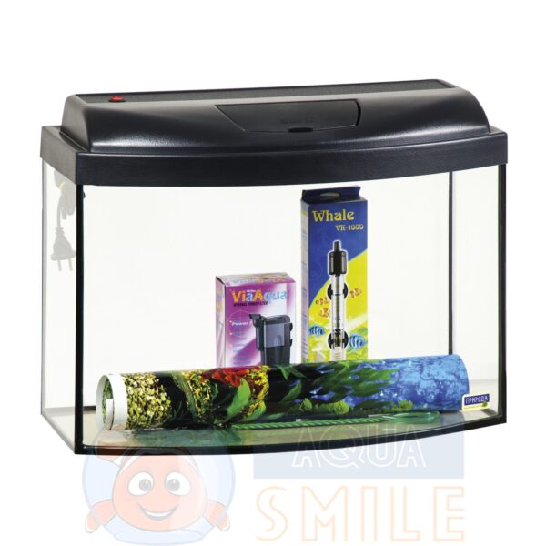 Овальный аквариумный комплект Скалярия LED Природа, 32 л (PR241729)