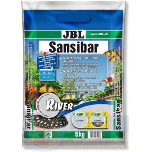 Грунт для акваріума JBL Sansibar River світлий з чорним 0,8 мм