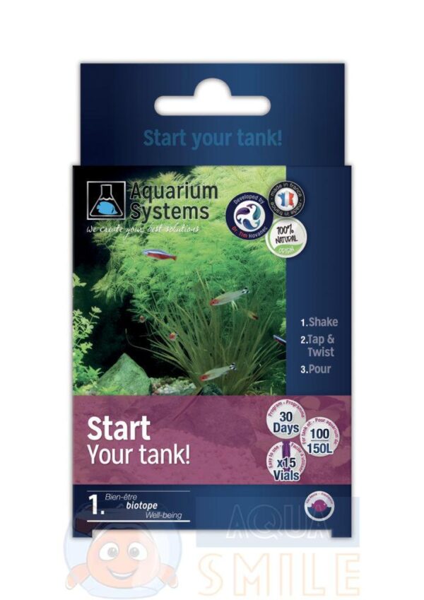 Программа для запуска – бактерии для аквариума Aquarium Systems Start Your Tank
