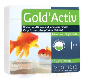 Кондиционер для аквариума Prodibio Gold’Activ 12 ампул