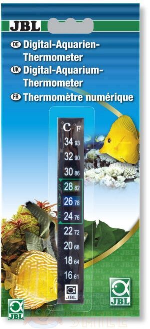 Термометр для акваріума наклейка JBL Digital Aquarium Thermometer