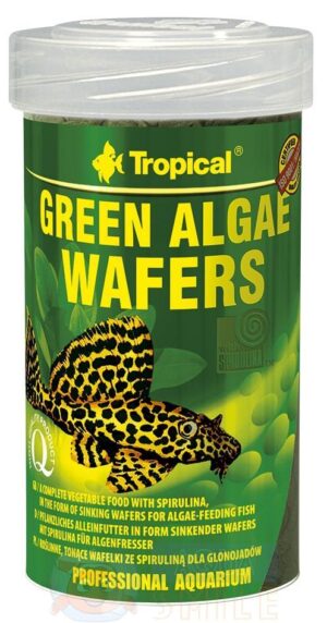 Корм для риб чіпси Tropical Green Algae Wafers