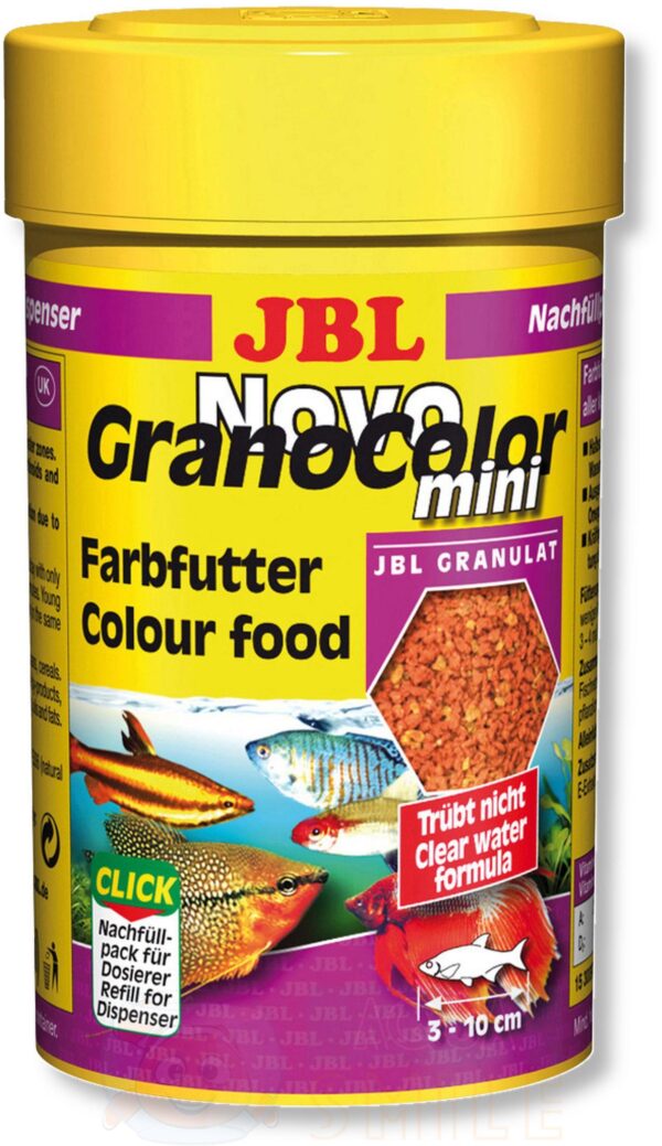 Корм для риб у гранулах JBL NovoGranoColor mini