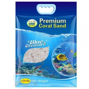 Коралловый песок для аквариума BLUE TREASURE Premium Coral Sand №1 5 кг