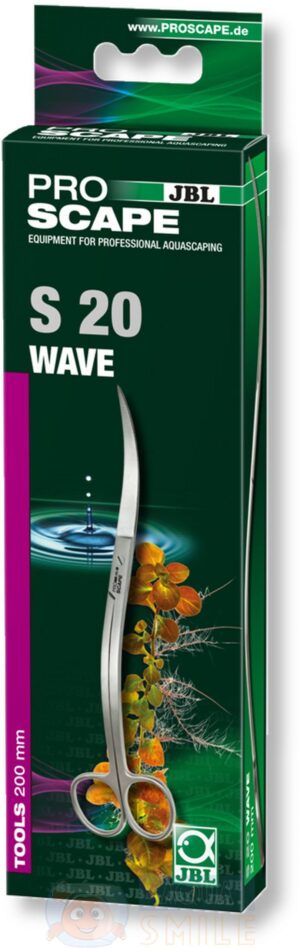 Ножницы для аквариума изогнутые JBL ProScape Tool S wave S20 20 см