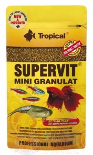 Корм для рыб в гранулах Tropical SuperVit Mini Granulat