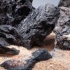 Камінь для акваріума Чорний Кварц або Seiryu Stone 28074