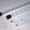 Светодиодная лампа Resun LED GT8-40BW White/Blue 15 Вт.120 см. 12708