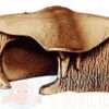 Грот для черепах кутовий великий Природа 18х22х12 см (PR740780) 31442