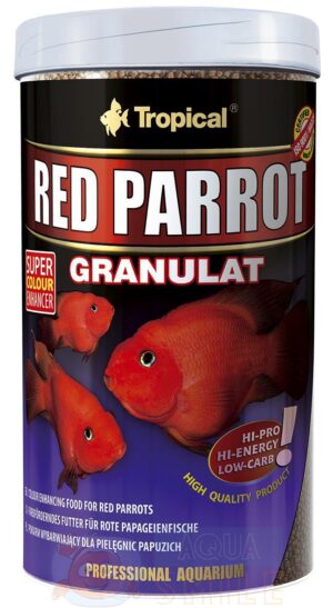 Корм для риб у гранулах Tropical Red Parrot Granulat