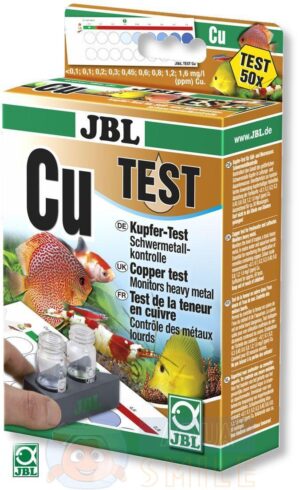 Тест для аквариума JBL Copper Test Set Cu без реагентов