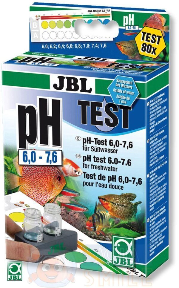 Тест для акваріума JBL pH Test Set 6.0-7.6 без реагенту