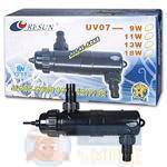 УФ стерилізатор для акваріума та ставка Resun UV08 18 Вт.