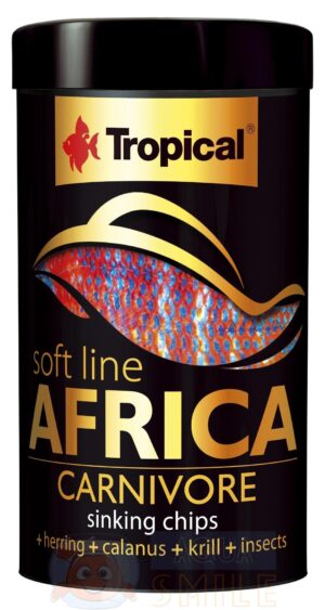 Корм для рыб чипсы Tropical Soft Line Africa Carnivore