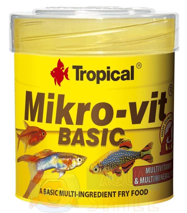 Корм для риб у гранулах Tropical Mikrovit Вasic 50 мл
